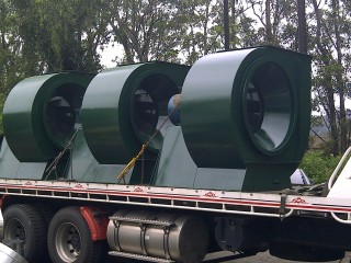 Three MA series fans on semi