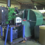 Diesel Motor Coupled to Grainair Fan