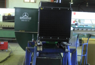 Diesel Motor Coupled to Grainair Fan