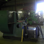Diesel Motor Coupled to Grainair Fan