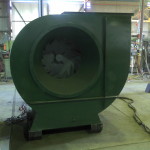 Diesel Motor Coupled to Grainair Fan